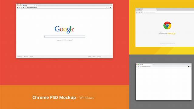 464+ Chrome Browser Mockup Include TIFF