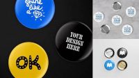 4640+ Button Mockup Download Free