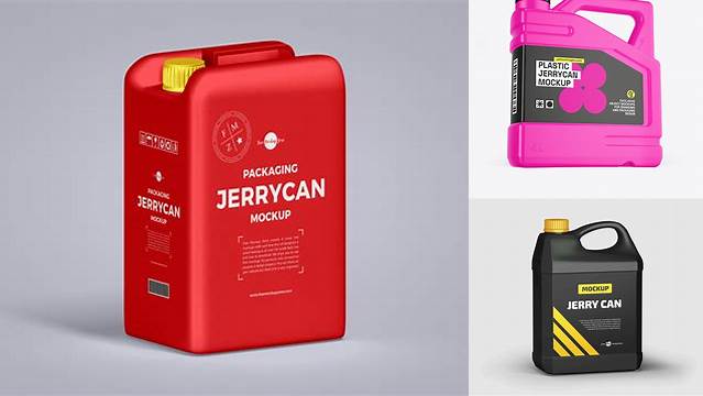 4651+ Jerrycan Mockup Exclusive Free PSD Mockups