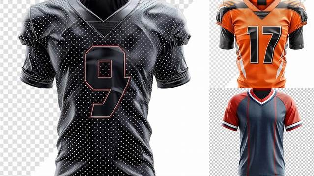 4654+ Football Jersey Template Psd Editable PSD File