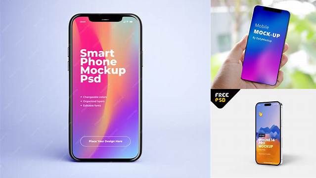 4659+ Membuat Desain Mockup Mobile Free PSD