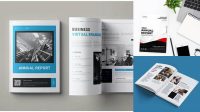 4660+ Annual Report Mockup Free Download Free