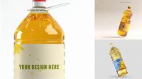 4661+ Cooking Oil Bottle Mockup Free Download Easy Editable