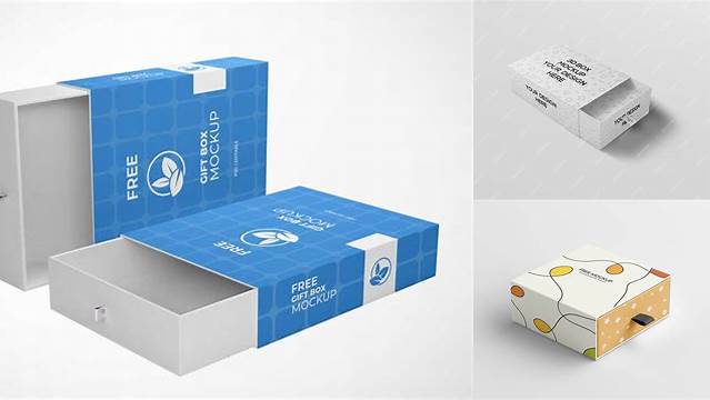 4661+ Drawer Box Mockup Free PSD