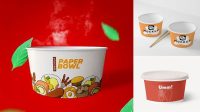 4665+ Mockup Paper Bowl PSD Download