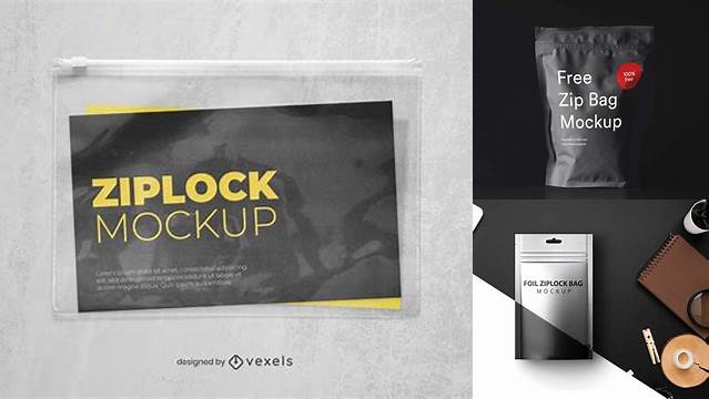 4667+ Ziplock Bag Mockup Free Editable Photoshop Template