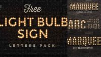 467+ Letter X Light Bulb Sign PSD Mockup Easy-to-Edit Photoshop Freebie