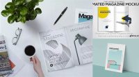 4674+ Animated Magazine Mockup Free High Resolution