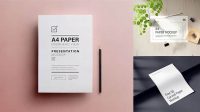 4676+ A4 Paper PSD Mockup Smart Design Template Free