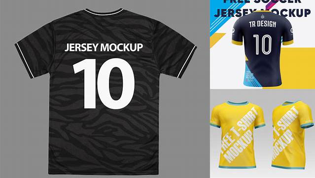 468+ Jersey Back Mockup Smart Layer PSD