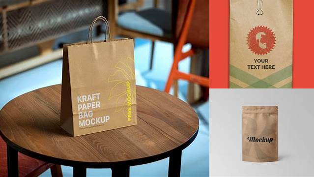 468+ Mockup Sac Kraft Download Free