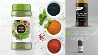 4682+ Spice Jar Mockup Free Download Digital Download