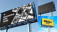 4684+ Billboard Mockup Vk High-Quality PSD