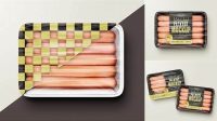 4690+ Frankfurter Sausages PSD Mockup Editable Mockup PSD