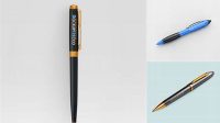 4691+ Click Pen PSD Mockup Stylish PSD for Free