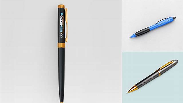 4691+ Click Pen PSD Mockup Stylish PSD for Free