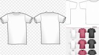 4691+ Shirt Template Png Free PSD