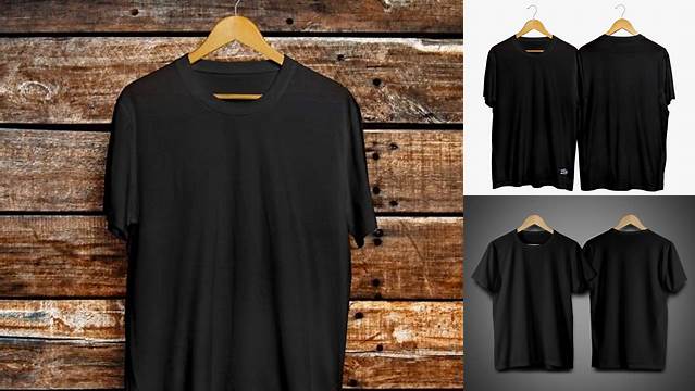 4694+ Mockup Kaos Hitam Polos Hd Digital Download