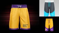 4695+ Basketball Shorts Mockup Psd Download Free PSD