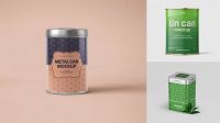 4695+ Glossy Round Tin Box PSD Mockup Download Premium Free PSD