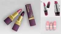 4696+ Matte Lipstick PSD Mockup Download Customizable PSD