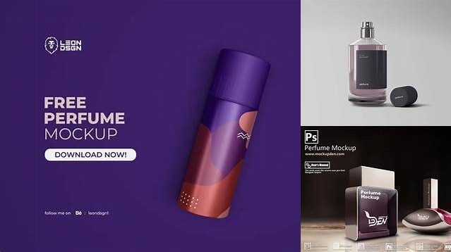 4696+ Perfume Mockup Free For Free Download