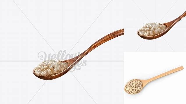 4697+ Wooden Spoon With Oatmeal Porridge Free Mockup Templates