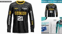 4712+ Mockup Jersey Motocross Best for Showcase