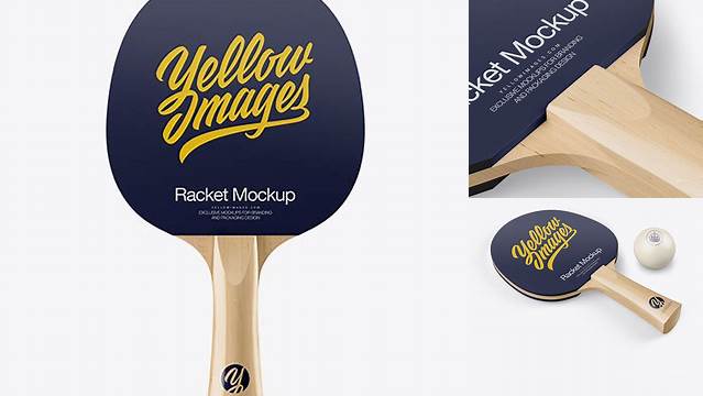 472+ Glossy Ping Pong Paddle Front View Download Professional PSD