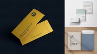 4735+ Paper Envelope PSD Mockup Digital Photoshop Free Mockup