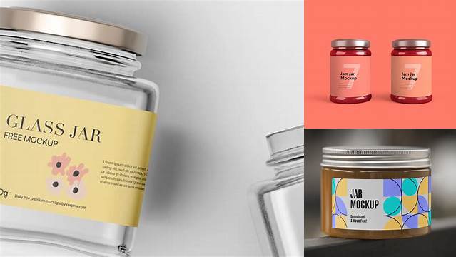 4738+ Tea Jar Mockup For Free Download