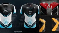 4743+ Jersey Esport Template Customizable PSD Templates