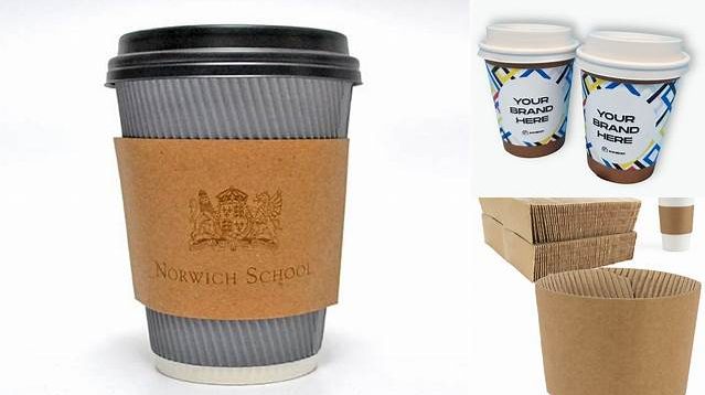 4747+ Coffee Cup With Sleeve & French Fries PSD Mockup Professional Quality PSD Freebie