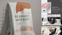 475+ Blanket Mock Up Custom Mockup PSD for Free