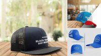 4750+ Trucker Hat Mockup Psd For Free Download