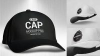 4752+ Free Cap Mockup Psd Editable Design File