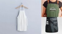 4753+ Half Apron PSD Mockup Versatile and Elegant PSD File