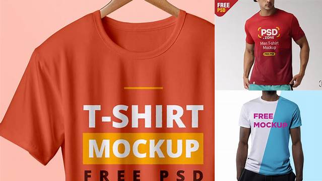 4755+ Sublimation T Shirt Mockup Free PSD for Free