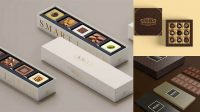 4760+ Chocolate Box Mockup Free Download High Resolution