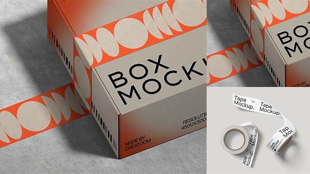 4760+ Packaging Tape Mockup For Free Download