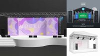 4760+ Stage Mockup Free Modern Design PSD