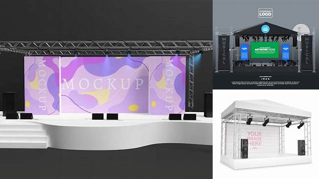 4760+ Stage Mockup Free Modern Design PSD