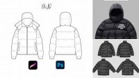 4764+ Puffer Jacket Mockup Free Versatile Mockup for Designers