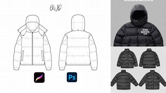 4764+ Puffer Jacket Mockup Free Versatile Mockup for Designers