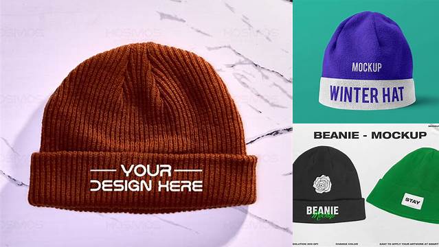 4773+ Free Beanie Mockup Editable Photoshop File