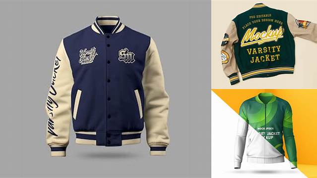 4780+ Varsity Jacket Template Psd Free Design Resource