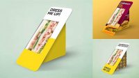 4786+ Sandwich Paper Mockup Free Smart PNG Image