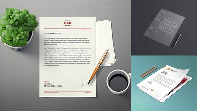 4787+ Letterhead Mockup Psd Free Download Include TIFF