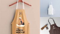 4790+ Leather Apron Mockup Free PSD