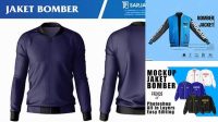 4793+ Mockup Jaket Bomber Psd Digital Download